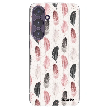 Picasee διαφανής θήκη σιλικόνης Samsung Galaxy S24+ S926B 5G - Feather 2