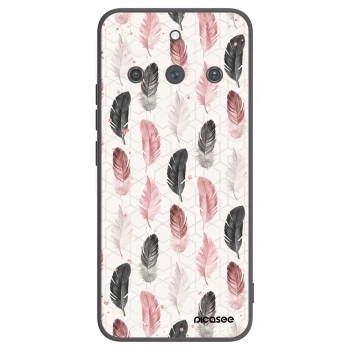 Picasee Μαύρη θήκη σιλικόνης για Realme 11 Pro+ - Feather 2