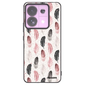 Picasee Μαύρη θήκη σιλικόνης για Xiaomi Redmi Note 13 Pro 5G - Feather 2