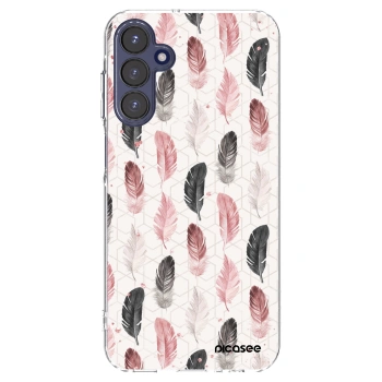 Picasee διαφανής θήκη σιλικόνης Samsung Galaxy A15 A155F 4G - Feather 2
