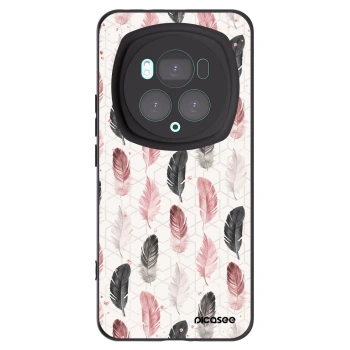 Picasee Μαύρη θήκη σιλικόνης για Honor Magic6 Pro - Feather 2