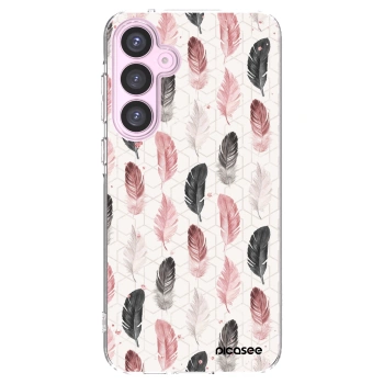 Picasee διαφανής θήκη σιλικόνης Samsung Galaxy A55 5G A556B - Feather 2