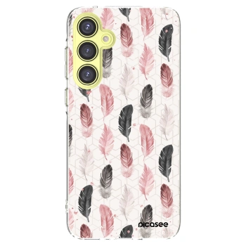 Picasee διαφανής θήκη σιλικόνης Samsung Galaxy A35 5G A356B - Feather 2