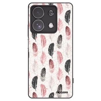 Picasee Μαύρη θήκη σιλικόνης για Xiaomi Redmi Note 13 Pro 4G - Feather 2