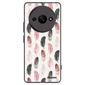 Picasee Μαύρη θήκη σιλικόνης για Xiaomi Redmi A3 - Feather 2