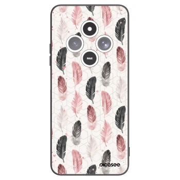 Picasee Μαύρη θήκη σιλικόνης για Xiaomi Redmi 14C - Feather 2