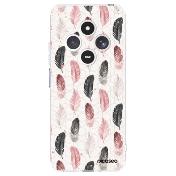 Picasee διαφανής θήκη σιλικόνης Xiaomi Redmi 14C - Feather 2