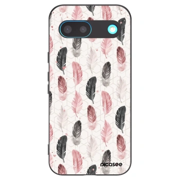 Picasee Μαύρη θήκη σιλικόνης για Google Pixel 8 - Feather 2