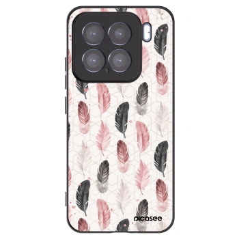Picasee Μαύρη θήκη σιλικόνης για Xiaomi 15 - Feather 2