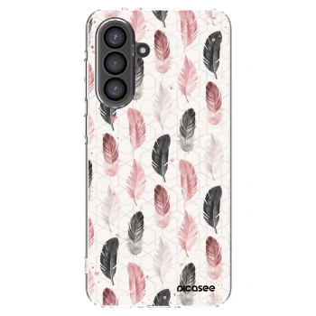 Picasee διαφανής θήκη σιλικόνης Samsung Galaxy A36 5G - Feather 2