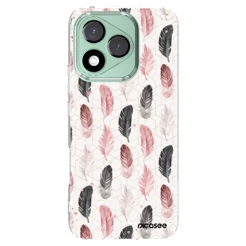 Picasee διαφανής θήκη σιλικόνης Honor 400 Lite 5G - Feather 2