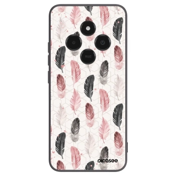 Picasee Μαύρη θήκη σιλικόνης για Xiaomi Poco C75 - Feather 2