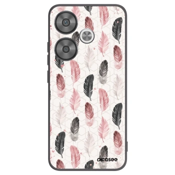 Picasee Μαύρη θήκη σιλικόνης για Xiaomi Poco F6 - Feather 2