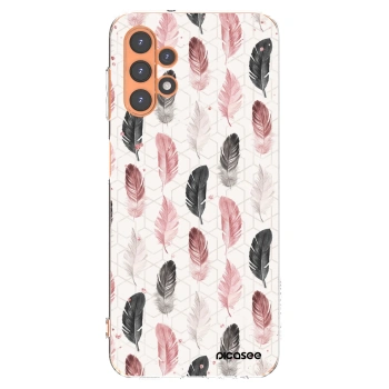 Picasee διαφανής θήκη σιλικόνης Samsung Galaxy A13 5G - Feather 2