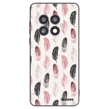 Picasee Μαύρη θήκη σιλικόνης για OnePlus 13 5G - Feather 2