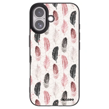 Picasee Μαύρη θήκη σιλικόνης για Apple iPhone 17 - Feather 2