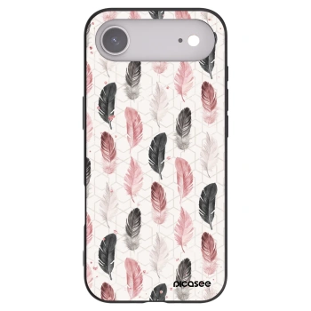 Picasee Μαύρη θήκη σιλικόνης για Apple iPhone Air - Feather 2