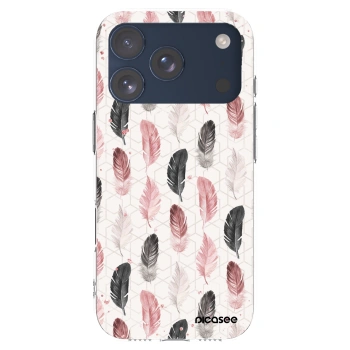 Picasee διαφανής θήκη σιλικόνης Apple iPhone 17 Pro - Feather 2