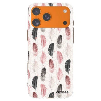 Picasee διαφανής θήκη σιλικόνης Apple iPhone 17 Pro Max - Feather 2