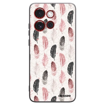 Picasee Μαύρη θήκη σιλικόνης για Motorola Edge 60 Neo 5G - Feather 2