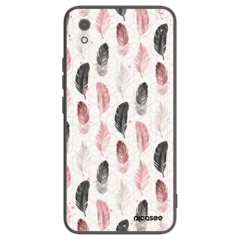 Picasee Μαύρη θήκη σιλικόνης για Xiaomi Redmi 7A - Feather 2