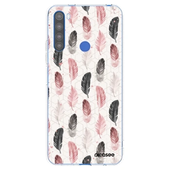 Picasee διαφανής θήκη σιλικόνης Xiaomi Redmi Note 8T - Feather 2