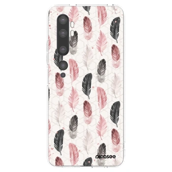 Picasee διαφανής θήκη σιλικόνης Xiaomi Mi Note 10 (Pro) - Feather 2