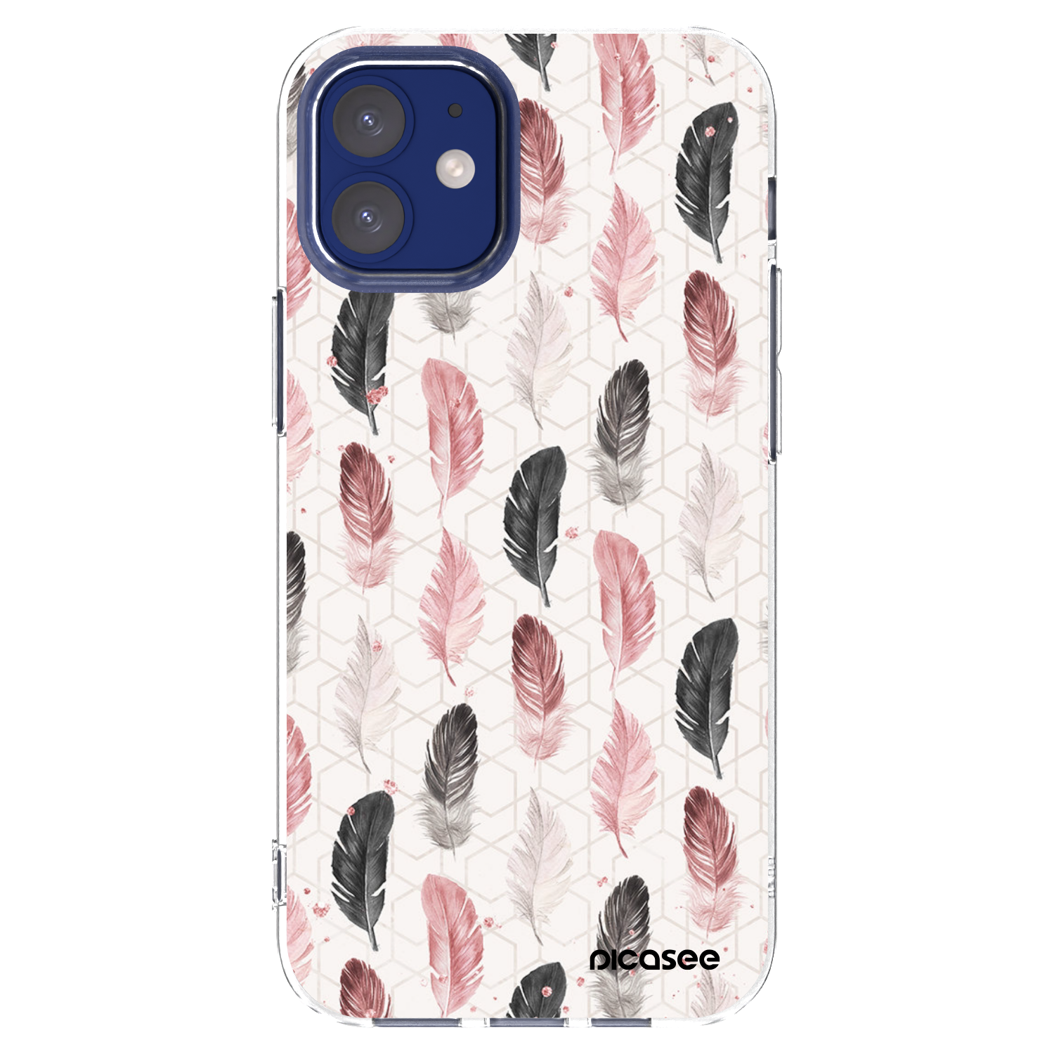 Picasee διαφανής θήκη σιλικόνης Apple iPhone 12 mini - Feather 2