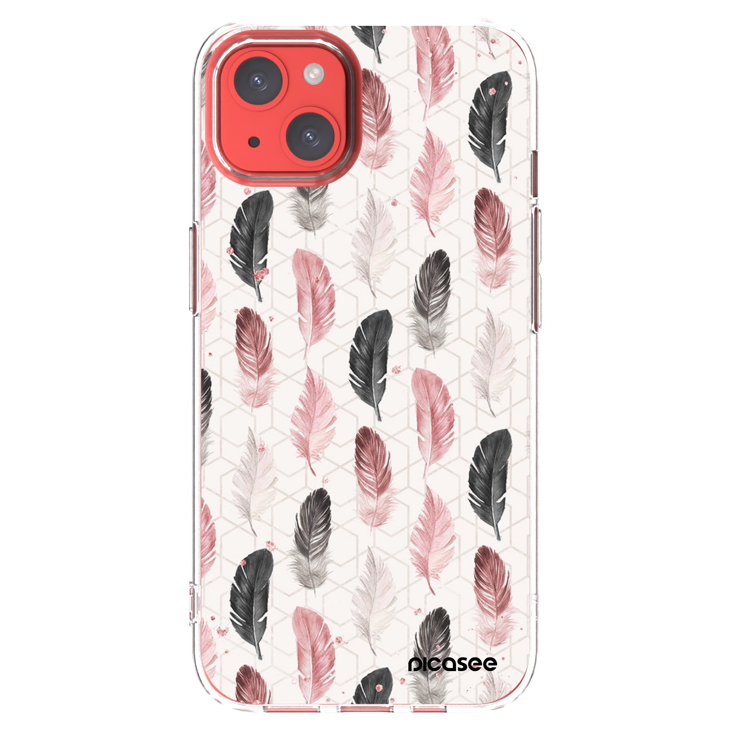 Picasee διαφανής θήκη σιλικόνης Apple iPhone 13 - Feather 2