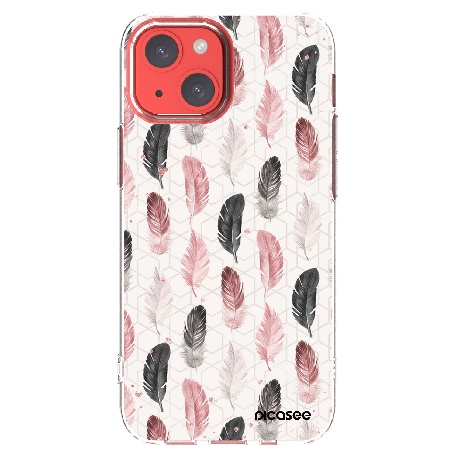 Picasee διαφανής θήκη σιλικόνης Apple iPhone 13 mini - Feather 2