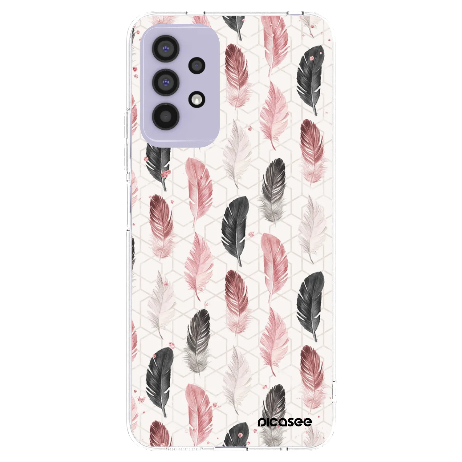 Picasee διαφανής θήκη σιλικόνης Samsung Galaxy A32 4G SM-A325F - Feather 2