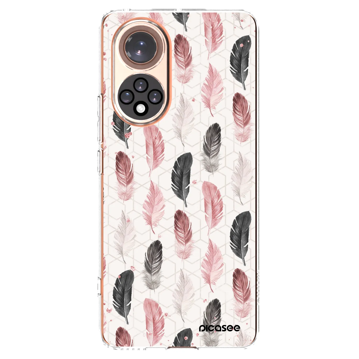 Picasee διαφανής θήκη σιλικόνης Huawei Nova 9 - Feather 2