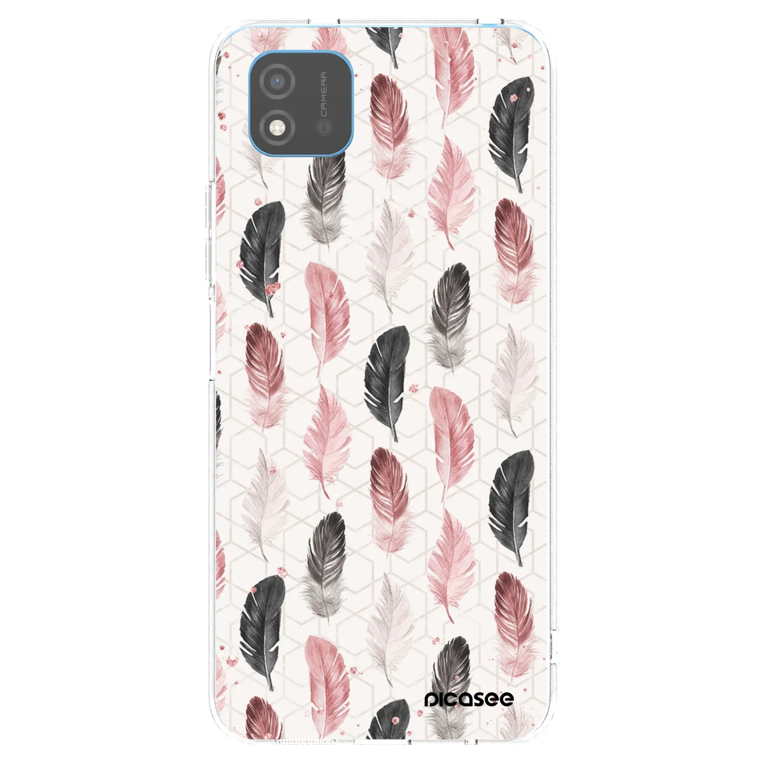 Picasee διαφανής θήκη σιλικόνης Realme C11 (2021) - Feather 2
