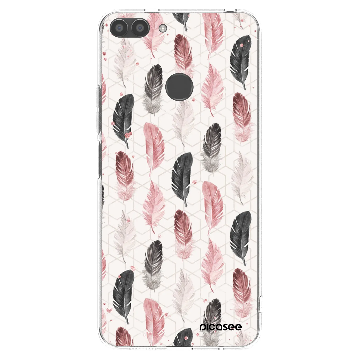 Picasee διαφανής θήκη σιλικόνης Huawei P Smart - Feather 2