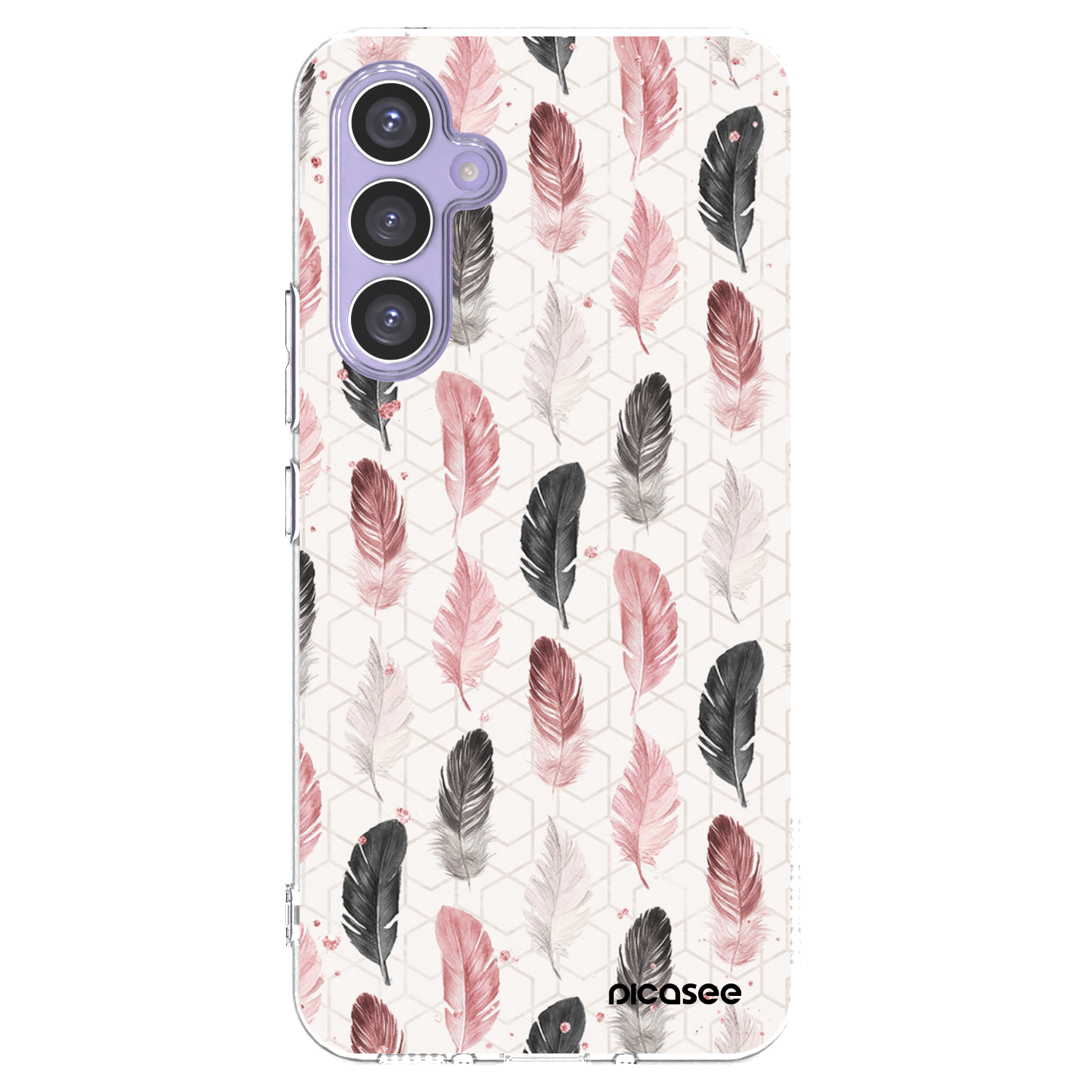 Picasee διαφανής θήκη σιλικόνης Samsung Galaxy A54 5G A546B - Feather 2