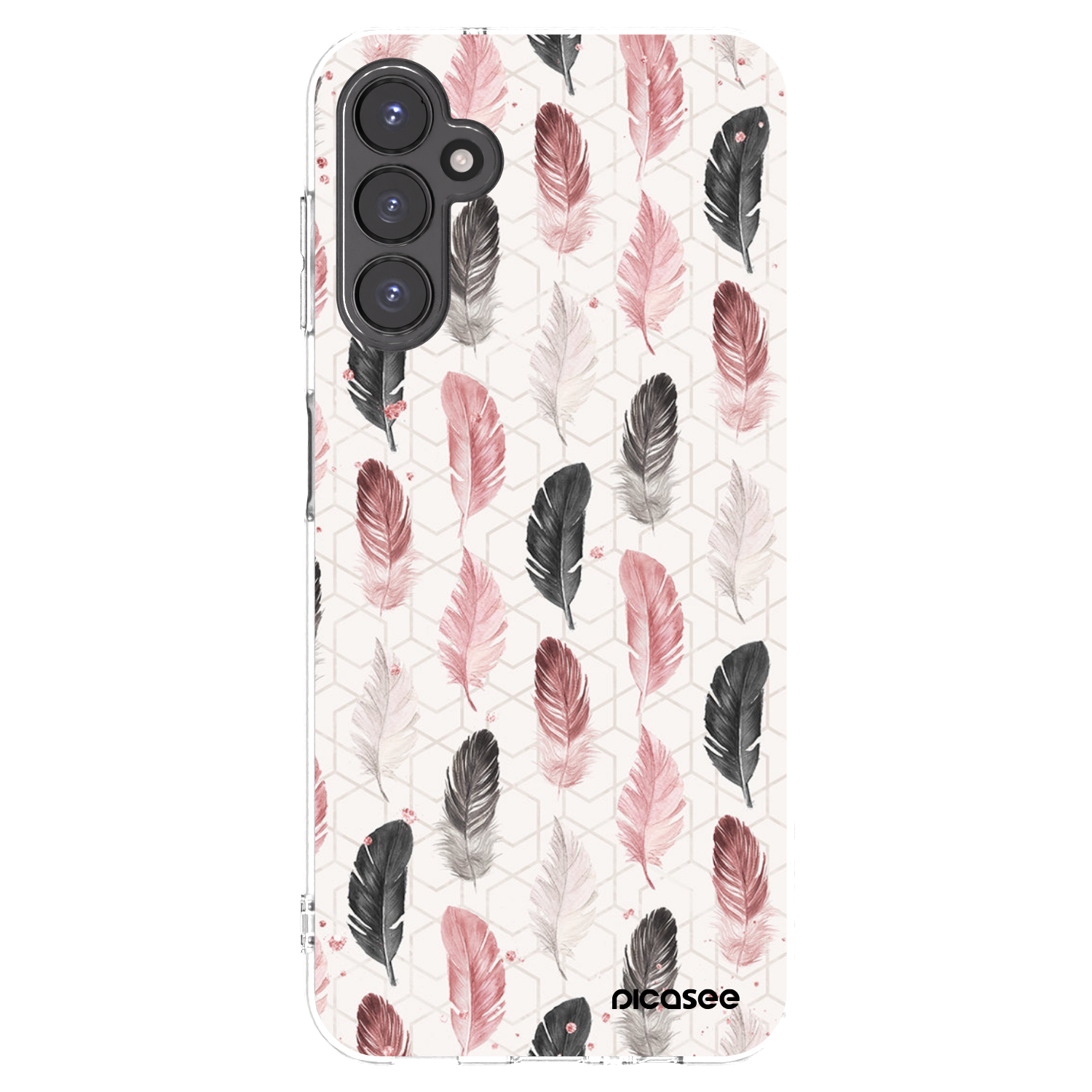Picasee διαφανής θήκη σιλικόνης Samsung Galaxy A14 4G A145R - Feather 2