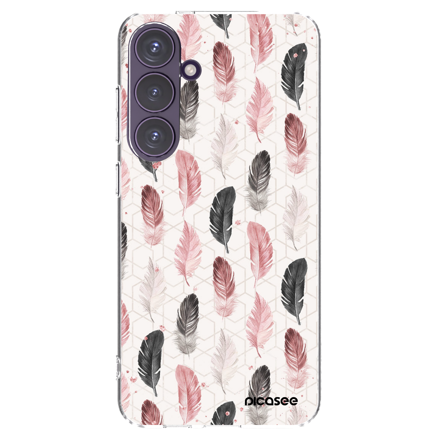 Picasee διαφανής θήκη σιλικόνης Samsung Galaxy S24+ S926B 5G - Feather 2