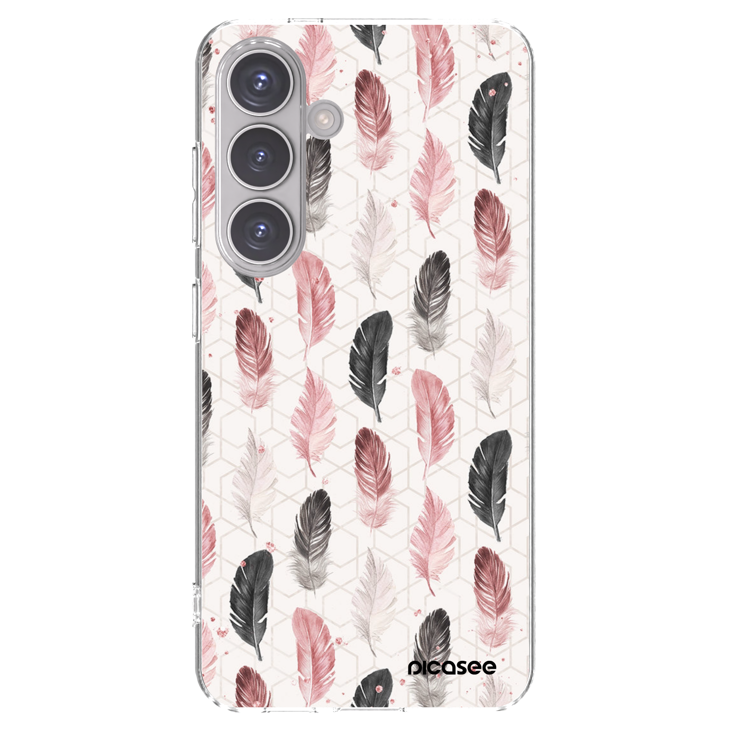 Picasee διαφανής θήκη σιλικόνης Samsung Galaxy S24 S921B 5G - Feather 2