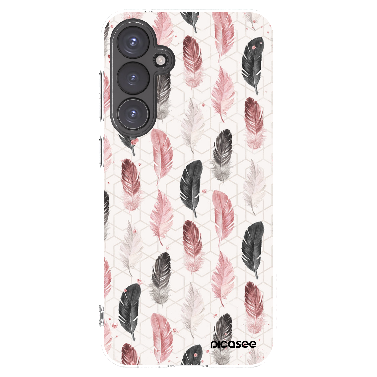 Picasee διαφανής θήκη σιλικόνης Samsung Galaxy S23 FE S711B - Feather 2