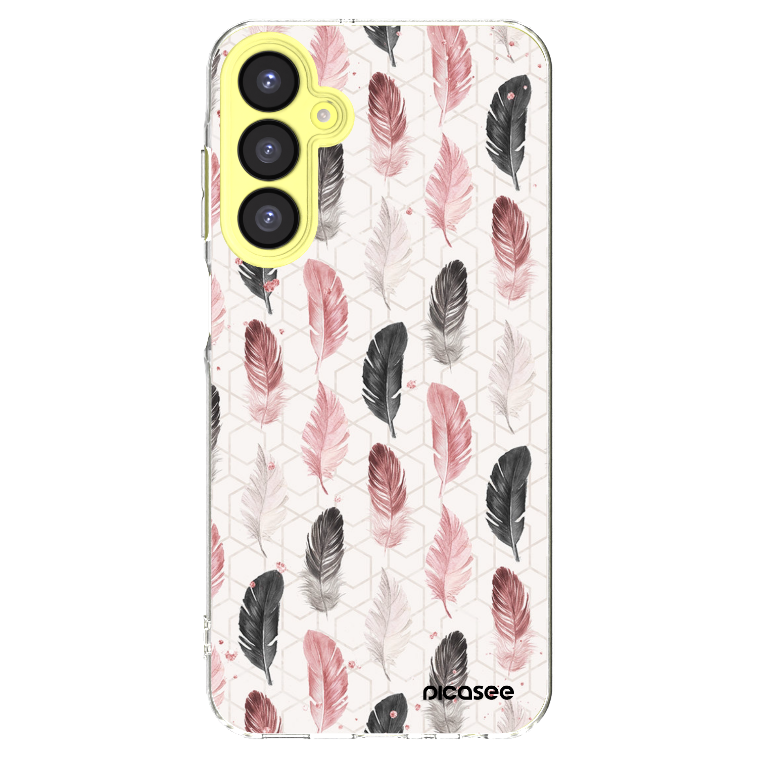 Picasee διαφανής θήκη σιλικόνης Samsung Galaxy A25 A256B 5G - Feather 2