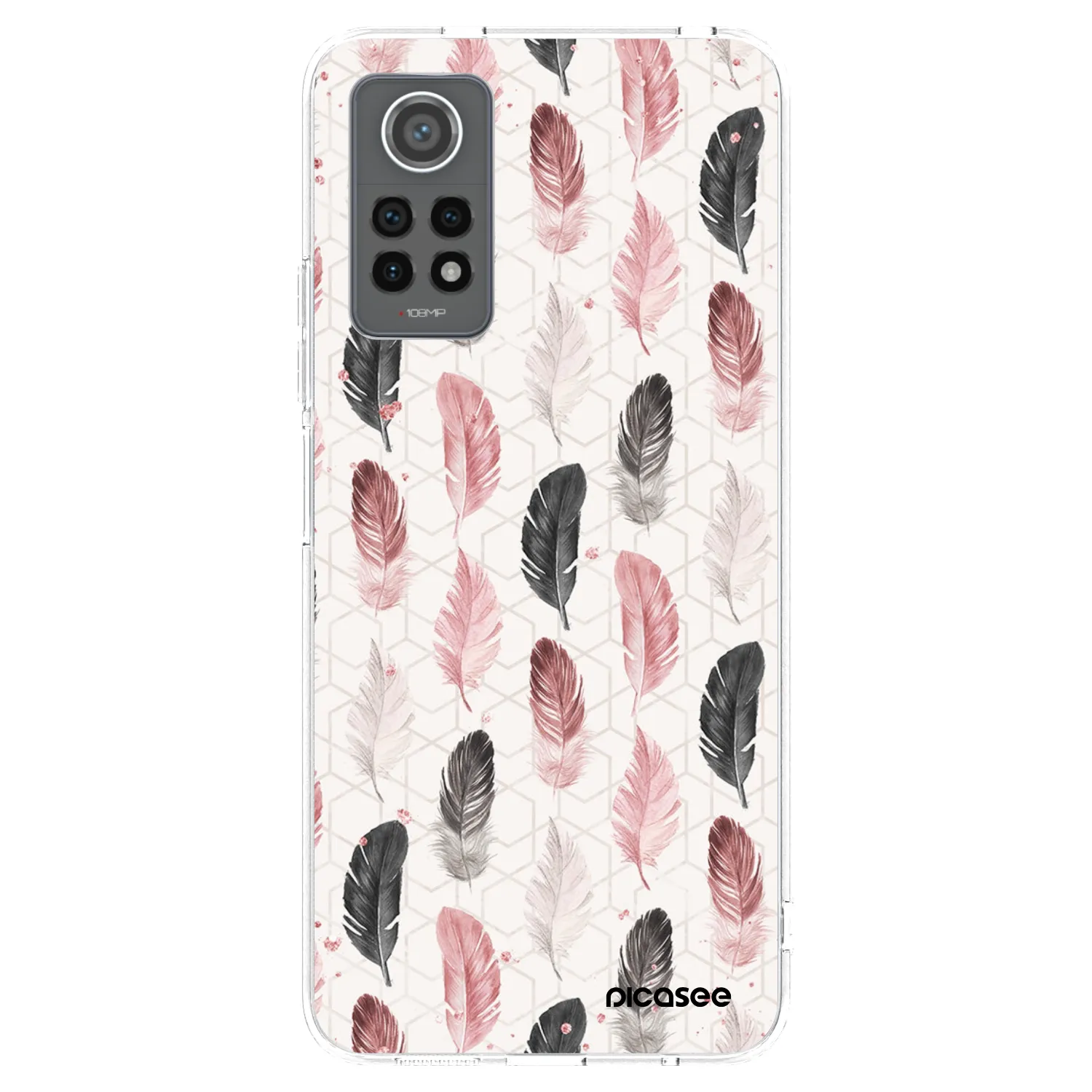 Picasee διαφανής θήκη σιλικόνης Xiaomi Redmi Note 12 Pro 4G - Feather 2