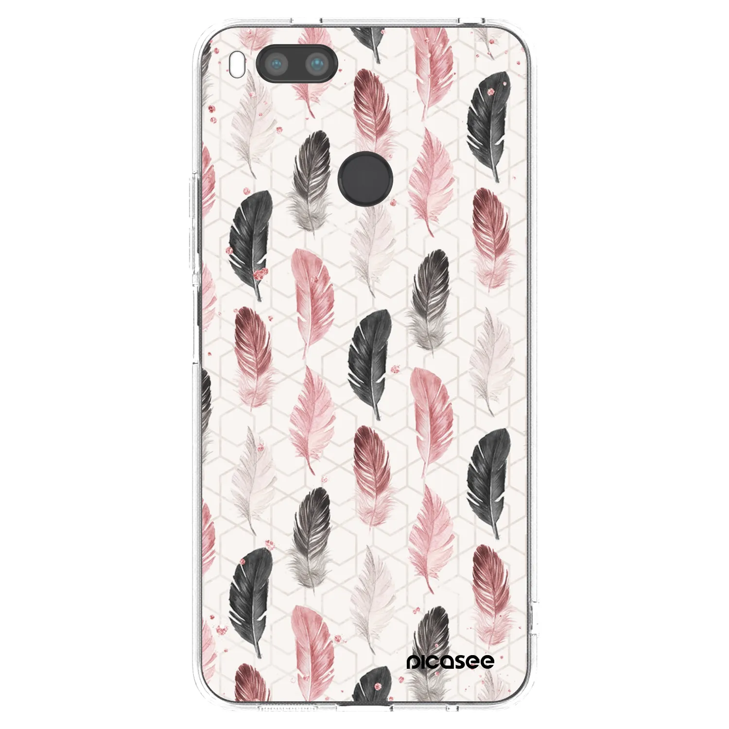 Picasee διαφανής θήκη σιλικόνης Xiaomi Mi A1 Global - Feather 2