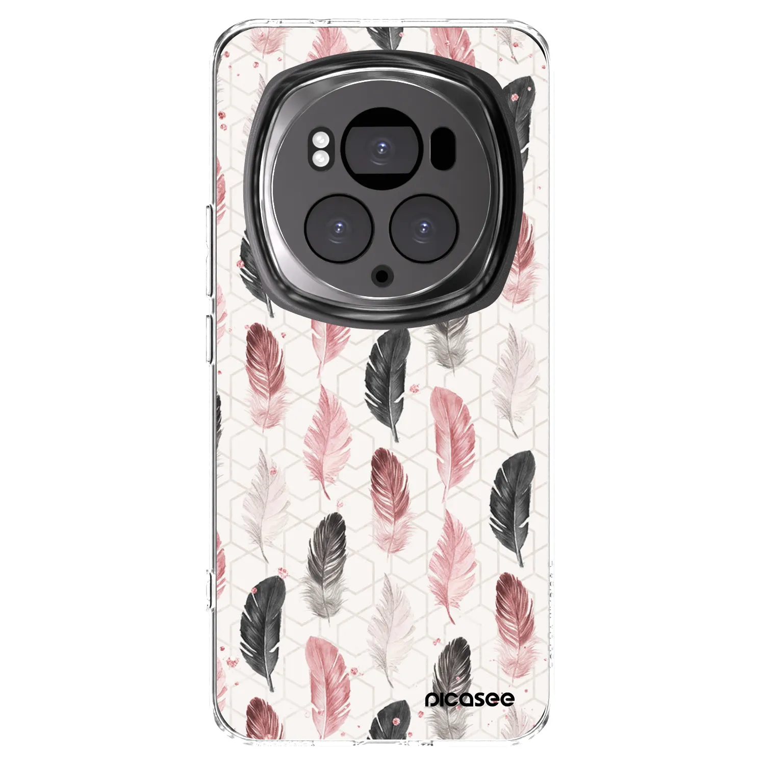 Picasee διαφανής θήκη σιλικόνης Honor Magic6 Pro - Feather 2