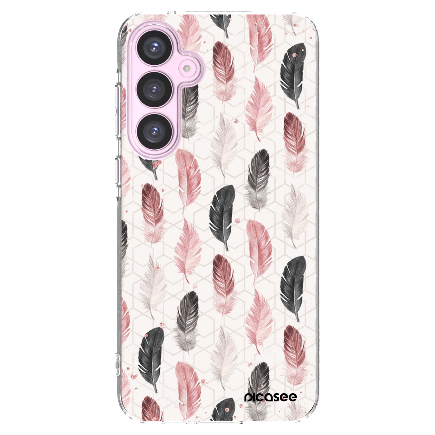 Picasee διαφανής θήκη σιλικόνης Samsung Galaxy A55 5G A556B - Feather 2
