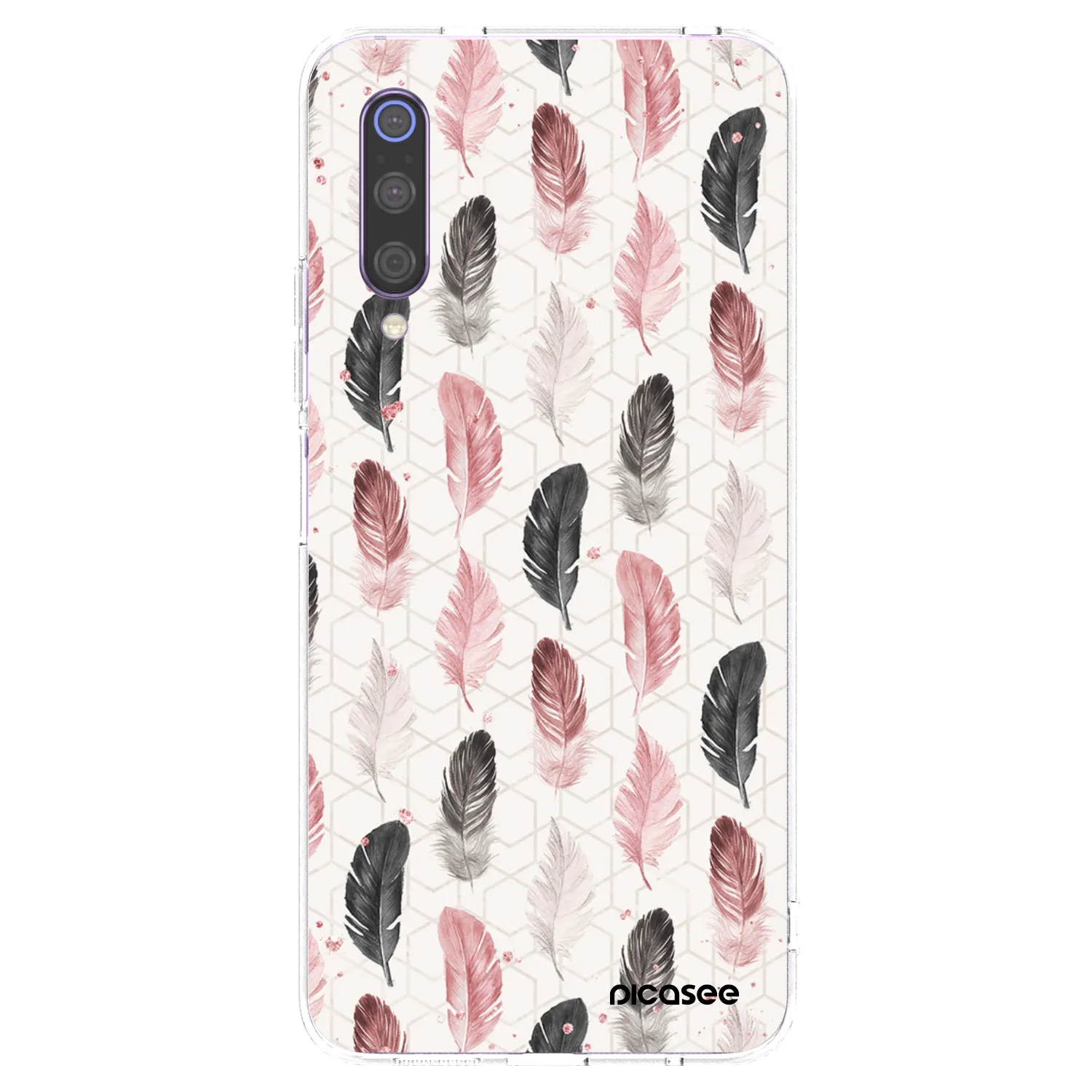 Picasee διαφανής θήκη σιλικόνης Xiaomi Mi 9 - Feather 2