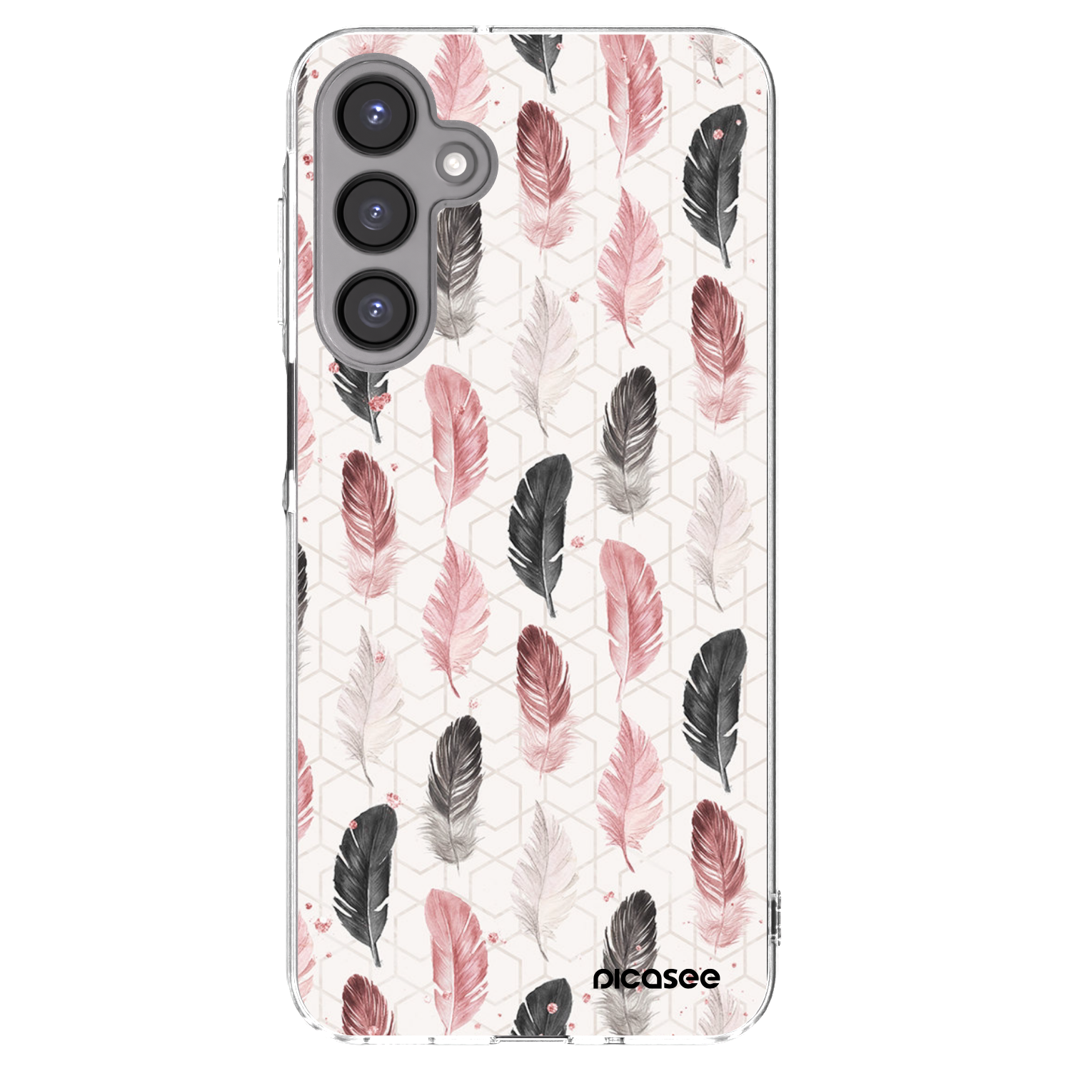 Picasee διαφανής θήκη σιλικόνης Samsung Galaxy A16 5G - Feather 2