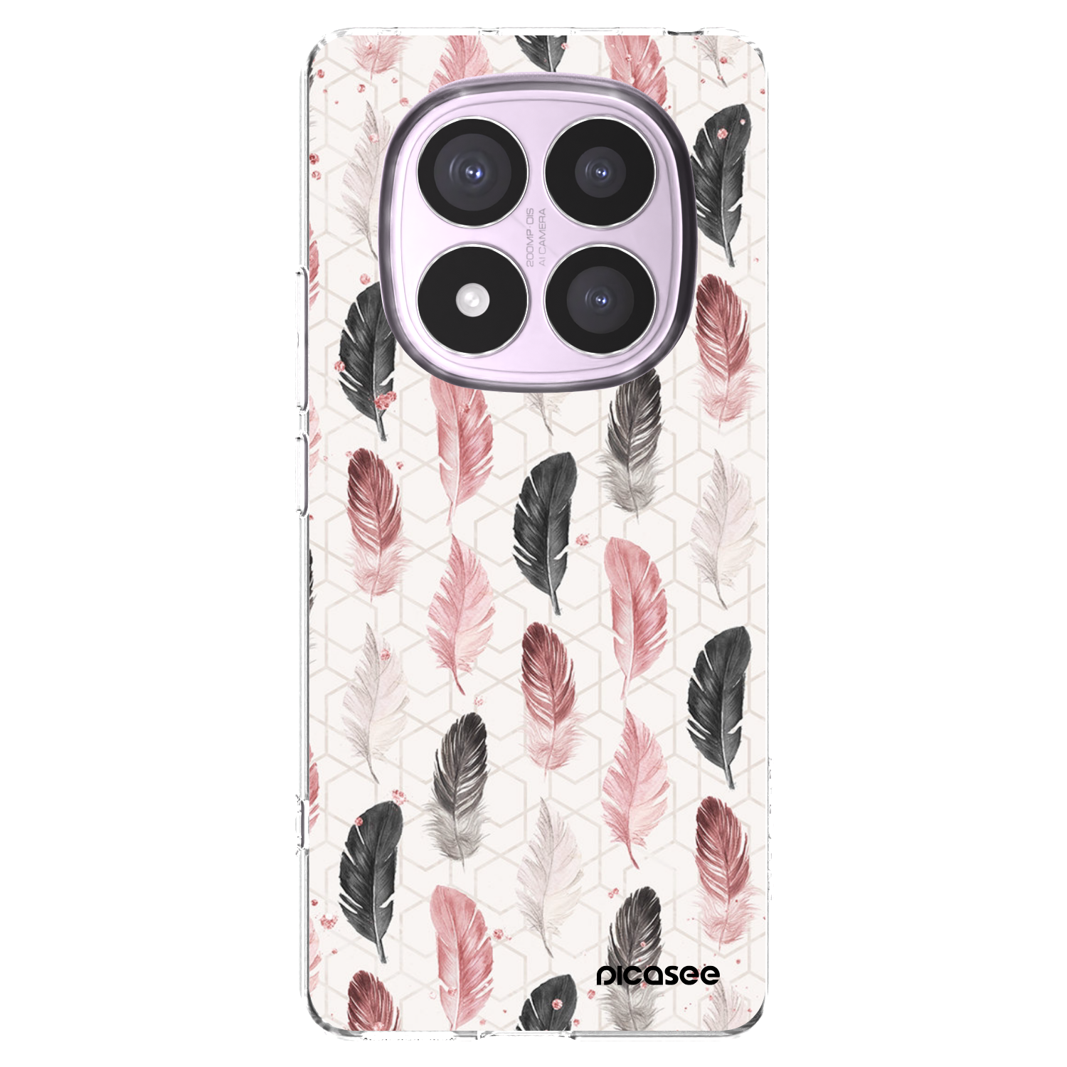 Picasee διαφανής θήκη σιλικόνης Xiaomi Redmi Note 14 Pro 4G - Feather 2