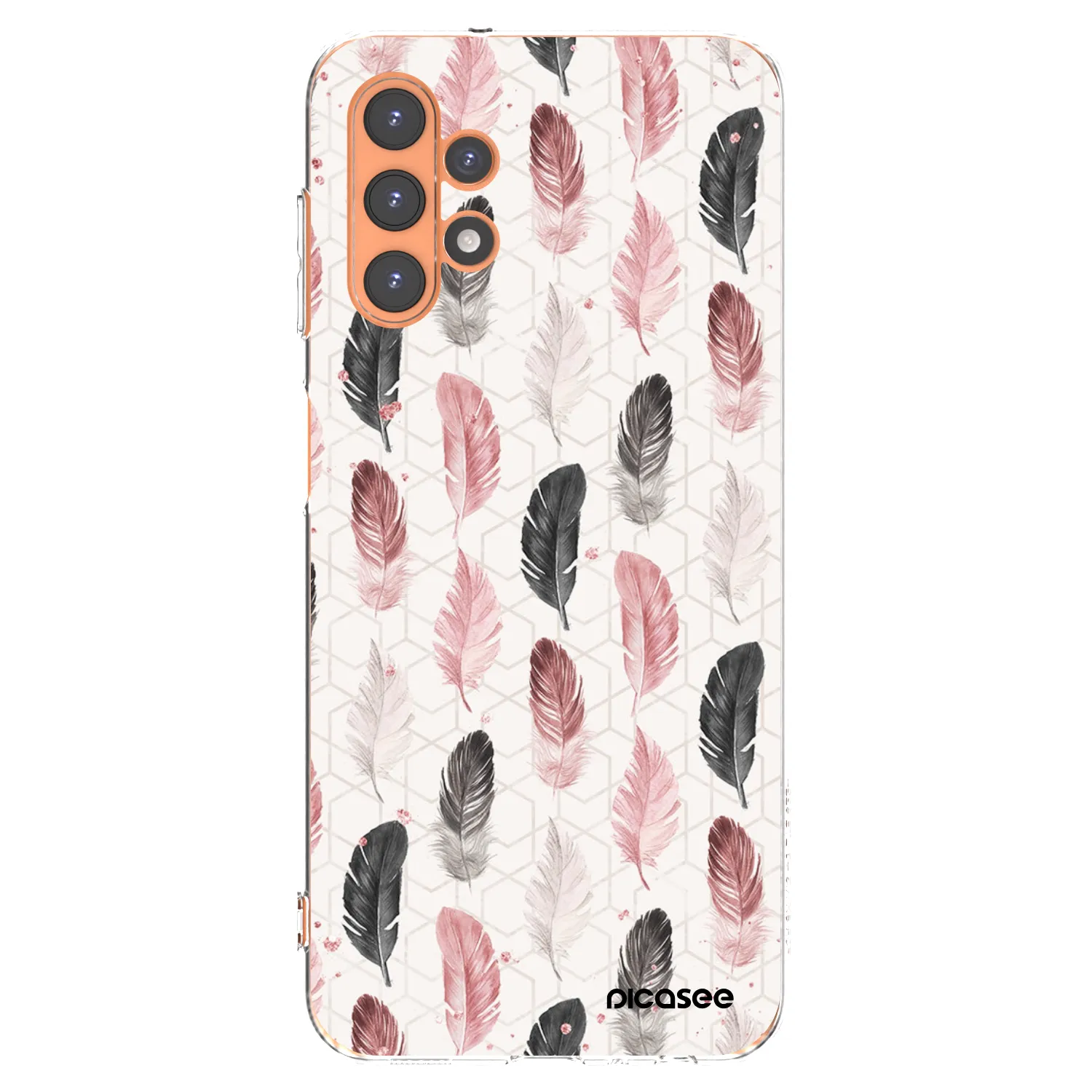 Picasee διαφανής θήκη σιλικόνης Samsung Galaxy A13 5G - Feather 2