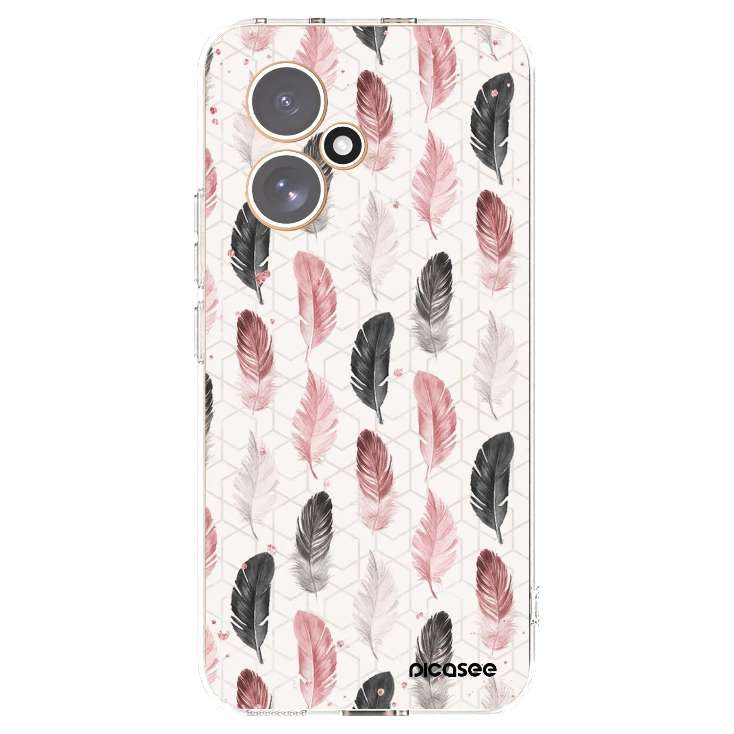 Picasee διαφανής θήκη σιλικόνης Honor 400 5G - Feather 2
