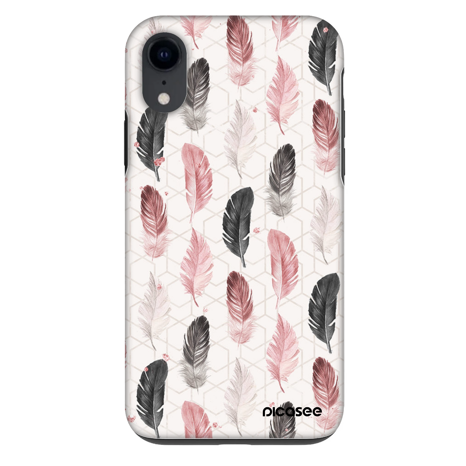Picasee Fashion Case για Apple iPhone XR - Feather 2